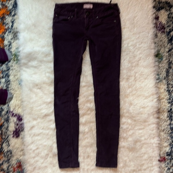 Free People Pants - 🕊️Free People Skinny Corduroy Pants, Size 27